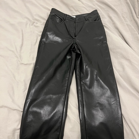 Melina Leather Pants Aritzia *SOLD* - Picture 1 of 3
